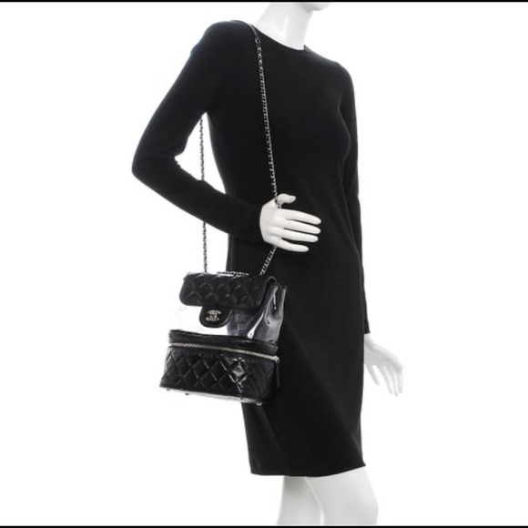 🍾🥂Host Pick🥳Chanel PVC Aquarium Flap Bag - Picture 14 of 14